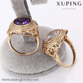 12487- Xuping Jewelry Fashion élégant plaqué or bague pour homme